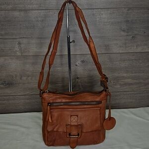 Harbour 2Nd Brown Leather Crossbody Bag